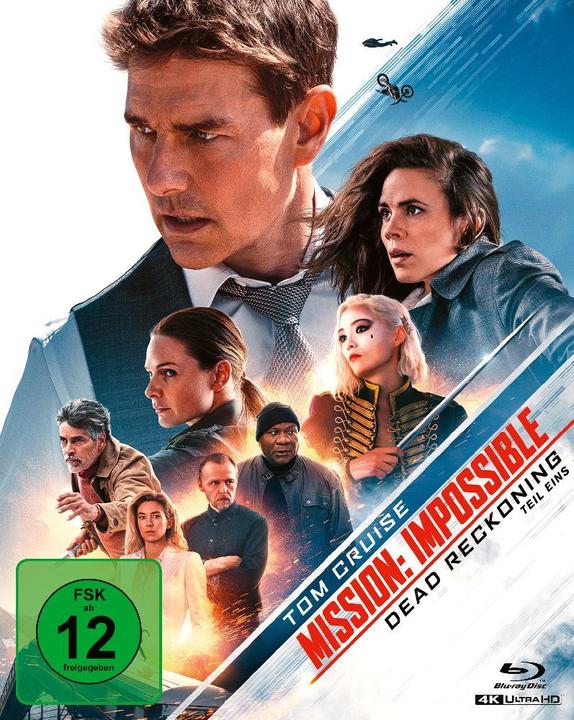 Immagine prodotto Mission Impossible 7 -4K+Blu-ray - 2 dischi (4k Blu-ray, Blu-ray, 20231102, Tedesco, Inglese)