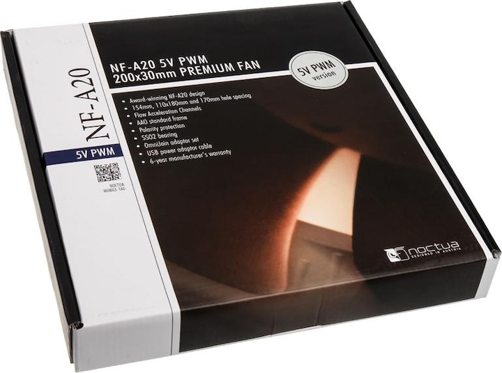 Produktbild Noctua NF-A20 PWM (200 mm, 1 x)