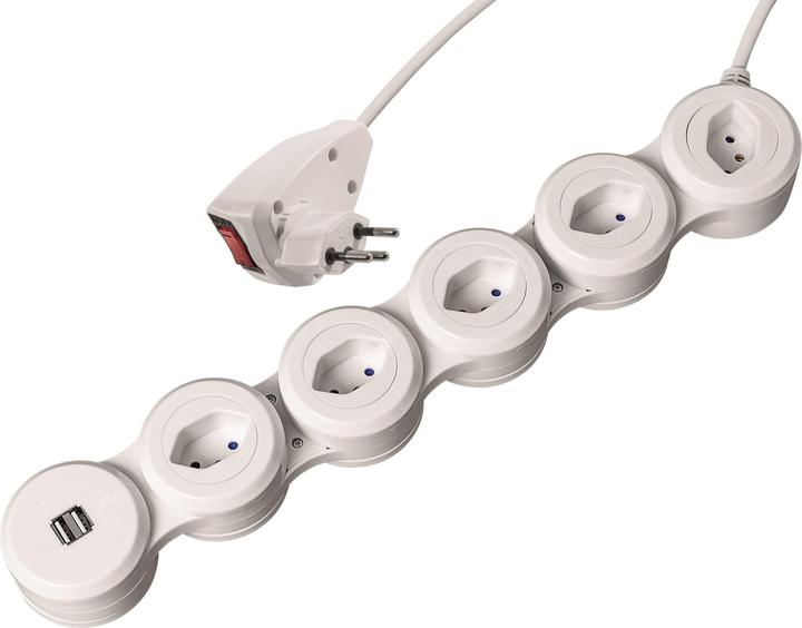 Produktbild Steffen Snake (5x, Typ 13, USB-A, 2 m)