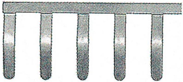 Produktbild Weidmüller Weidmller Querverbinder QB 58/8/15 Inhalt: 10 St. (0545400000)