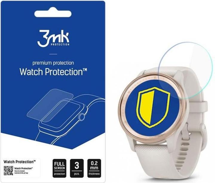 3MK Folia ARC Garmin Vivomove Trend Volledig scherm Folia