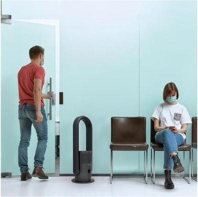 Produktbild Djive Ventilator, Heizlüfter & Luftreiniger, Anthrazit (25 m²)