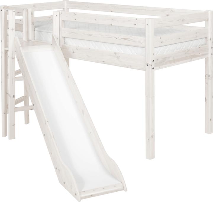 Immagine prodotto Flexa Letto classico a mezza altezza con scivolo e piattaforma (90 x 200 cm)