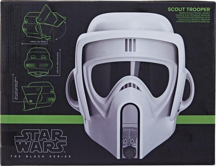 Produktbild Hasbro Star Wars Black Series elektronischer Helm Scout Trooper