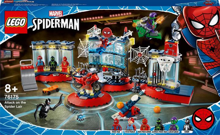 Actual product image LEGO Super Heroes 76175 Attack on the spider cave (76175, LEGO Marvel)