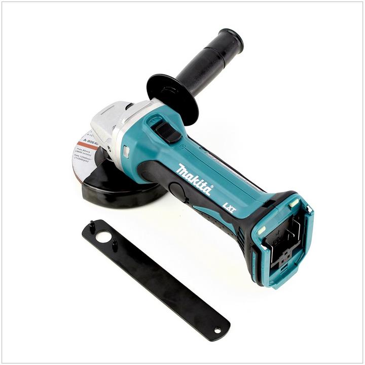 Produktbild Makita BGA 452 18V Li-ion 115 mm Akku-Winkelschleifer + 1x BL1830 B Akku (115 mm)