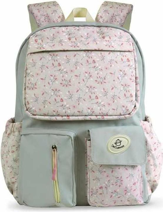 DeCuevas Schulrucksack Bunt Blomster 40 x 18 x 30 cm