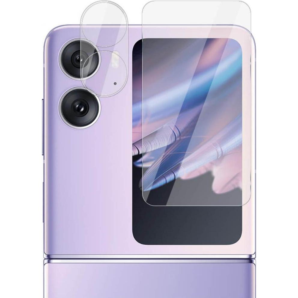 Imak Kamera Panzerglas (1 Stück, Oppo Find N2 Flip), Smartphone Schutzfolie