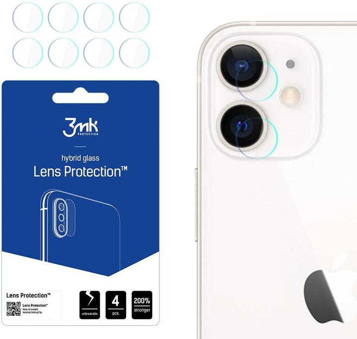 Produktbild 3MK Kamera-Schutzglas, Kameraglas (1 Stk., Apple iPhone 12, Apple iPhone 12 mini, Apple iPhone 12 Pro)