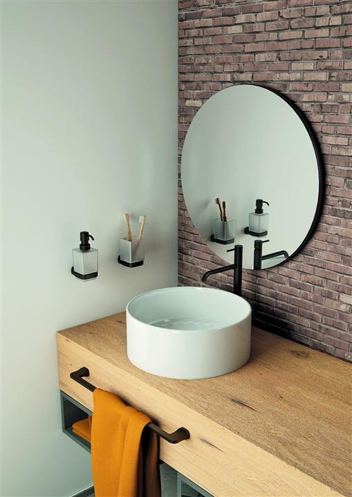 Productafbeelding Domoletti Zeepdispenser Amalfi Mat Zwart
