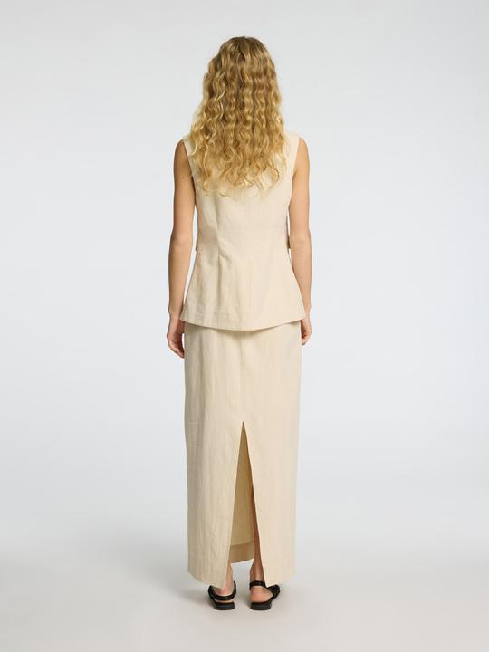 Produktbild Selected Femme Leinenmix Maxirock (42)