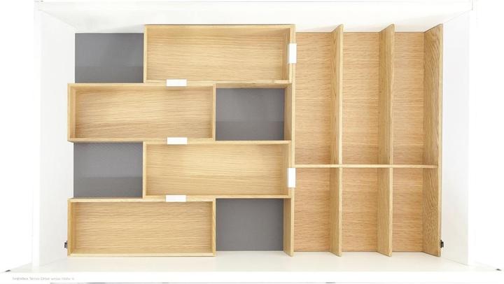 Produktbild Rockenhausen Move Besteckeinsatz Schubkasten Organizer Set 1, Eiche lackiert