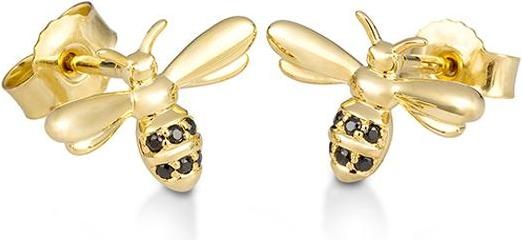 Produktbild Breuning OHRSCHMUCK - BRILLANT 0,066 Ct. schwarz (585, - Gold)