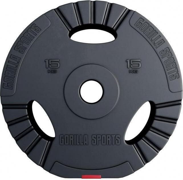 Image du produit Gorilla Sports Disque d'haltères Olympia 50/51mm (1 x 15 kg)