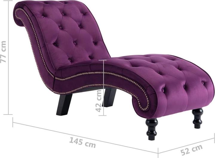 Actual product image vidaXL Liegestuhl