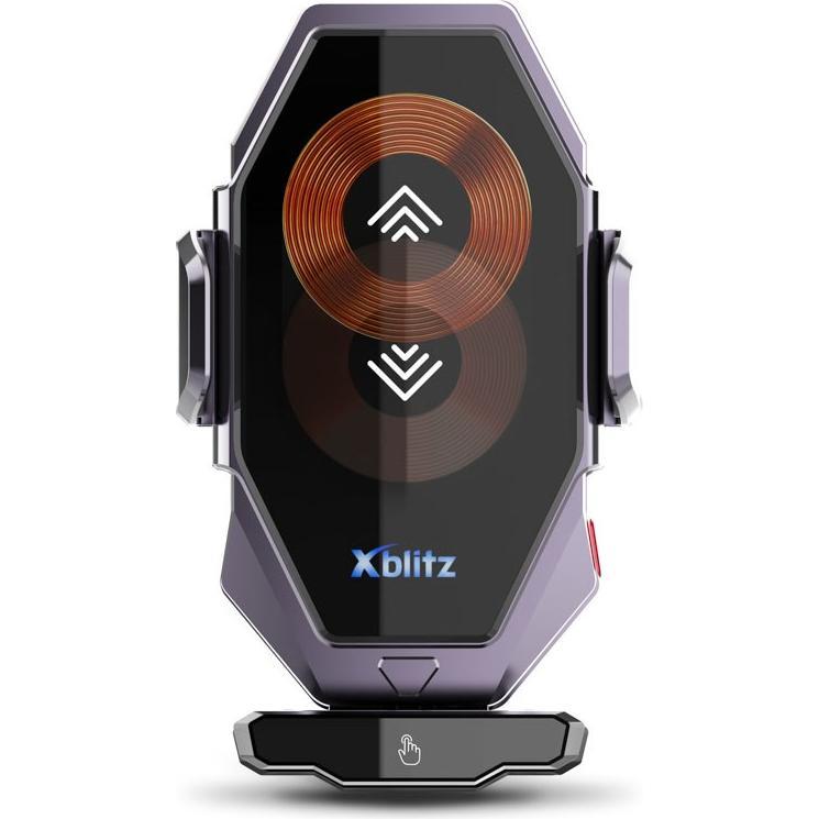 Xblitz Automat. Uchwyt Samochod. Z ładowaniem Fx8, Supporto per smartphone, Nero