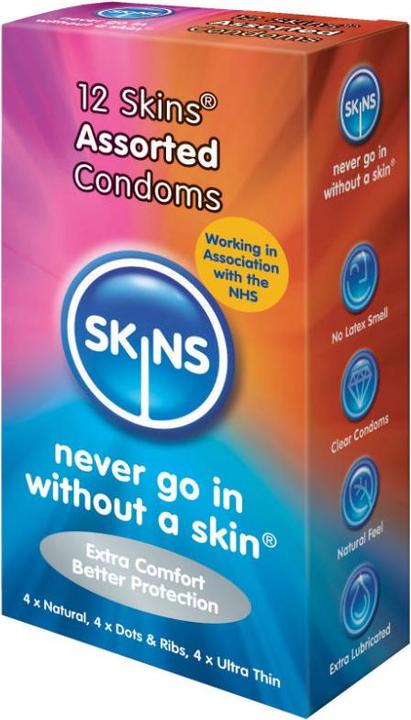 Skins Condoms Assorted 12 Pack (12 Stk.)