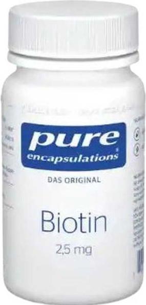 Actual product image Pure encapsulations Biotin capsules (60 pcs., Capsules, 26 g)