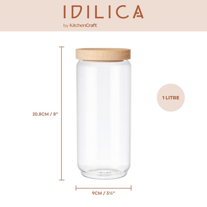 Actual product image Kitchen Craft ID STORAGE JAR 1000ML (1 l)
