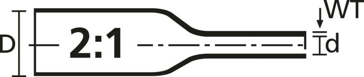 Actual product image HellermannTyton Hellermann Tyton cable insulation heat shrink tubing (6 x)