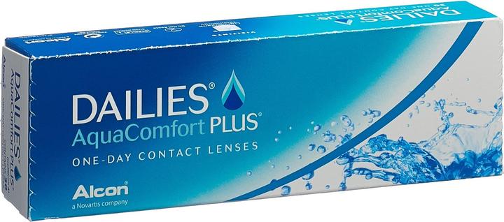 Image du produit Dailies AquaComfort Plus (-2.25, Lentille journalière, 30 pièce(s), Sphérique)