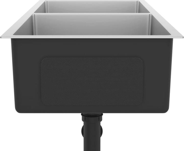 Actual product image vidaXL Küchenspüle (Fitted sink, 44 cm, 100 cm)