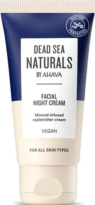 Ahava Dead Sea Naturals Facial Night Cream Feuchtigkeitsspendende und erneuernde Gesichtscreme Skin (50 ml, Nachtcreme)