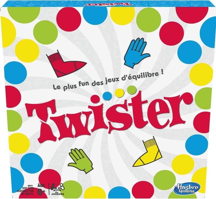Actual product image Hasbro Gaming Twister (French, 2 Players)