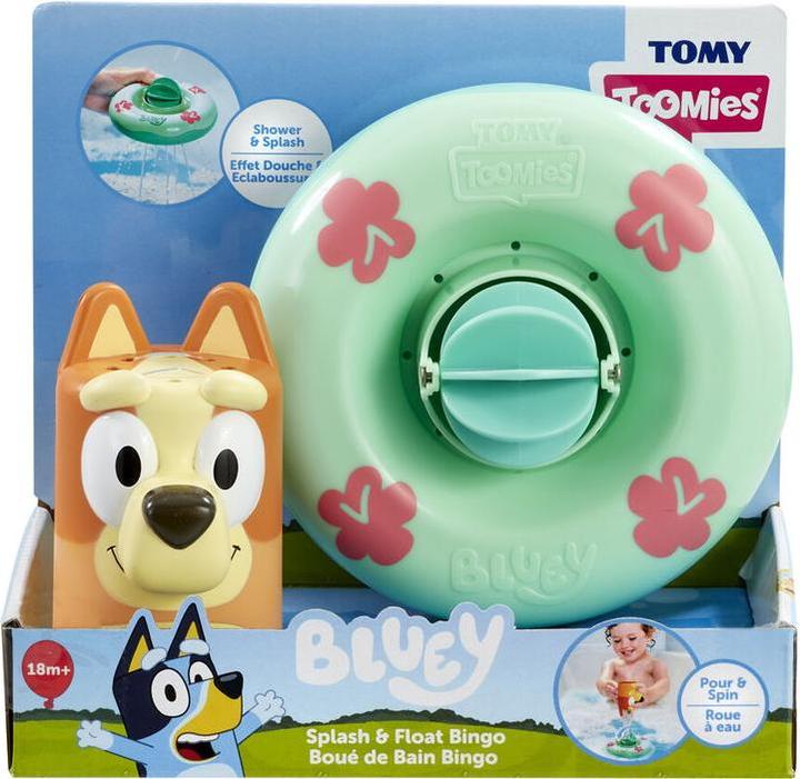 Immagine prodotto Tomy Bluey si diverte in acqua e nuota nella vasca da bagno Bingo