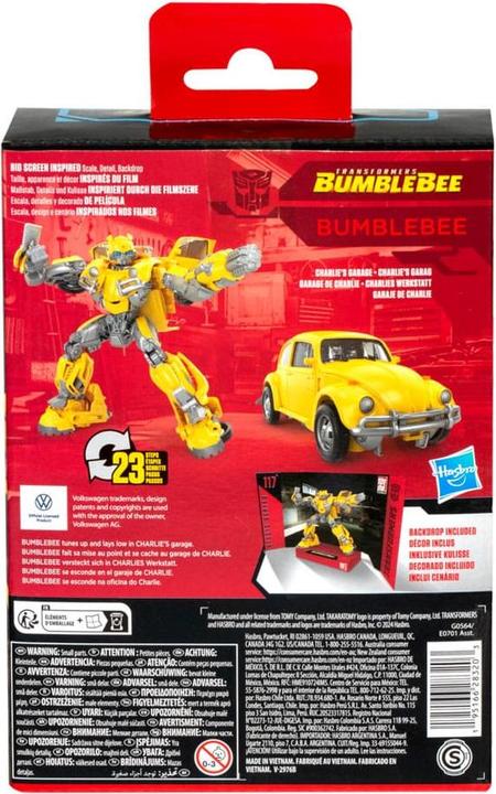 Produktbild Hasbro Transformers: Bumblebee Generations Studio Series Deluxe Class  Bumblebee
