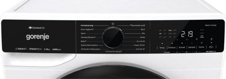 Immagine prodotto Gorenje Waschmaschine WPNA94A1TS 9kg A wh (9 kg, A sinistra)