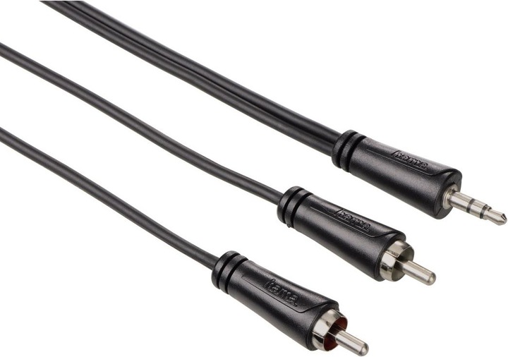 Image du produit Hama Câble jack-minch (5 m, Jack 3,5 mm (AUX), RCA)