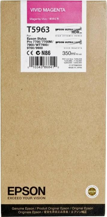 Produktbild Epson T5963 Vivid (M)