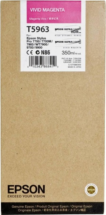 Actual product image Epson T5963 Vivid (M)