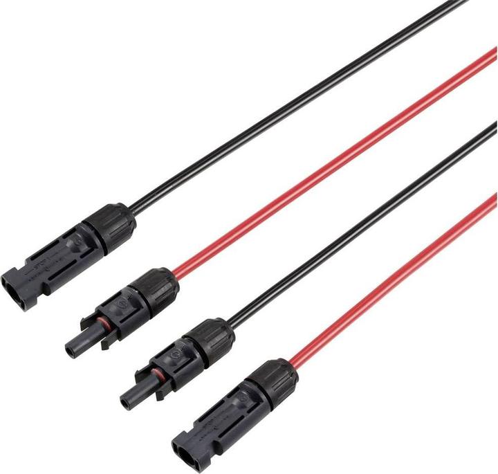 Produktbild Sygonix SY-6408026 Verlängerungskabel 6 mm² Solarstecker (Stecker und Buchse) (Solarkabel)