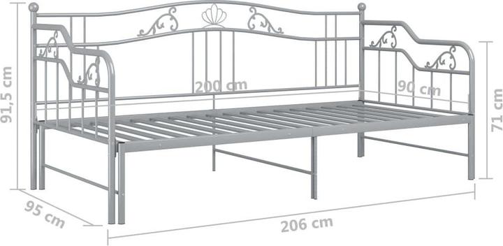 Image du produit vidaXL Schlafsofa-Gestell (90 x 200 cm)