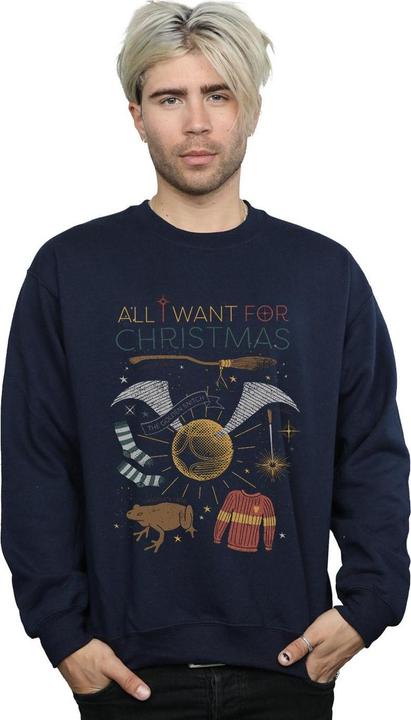 Immagine prodotto All I Want For Christmas Felpa Uomo (4XL)