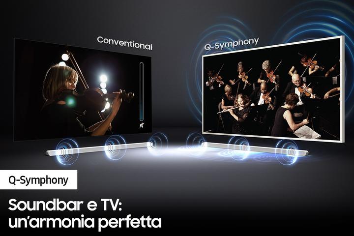 Produktbild Samsung HW-S801B Soundbar Weiss 3.1.2 (3.1.2 Kanal)