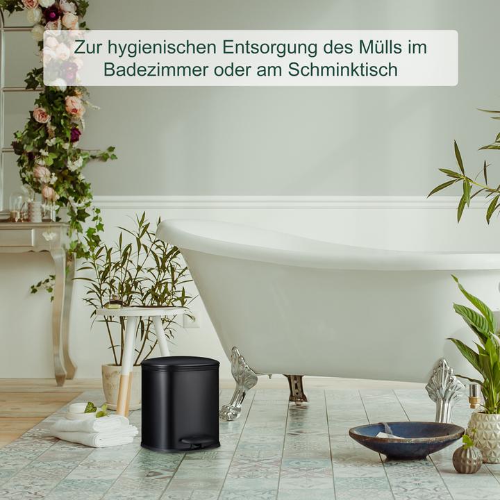 Productafbeelding Relaxdays Badkamer afvalemmer (5 l)