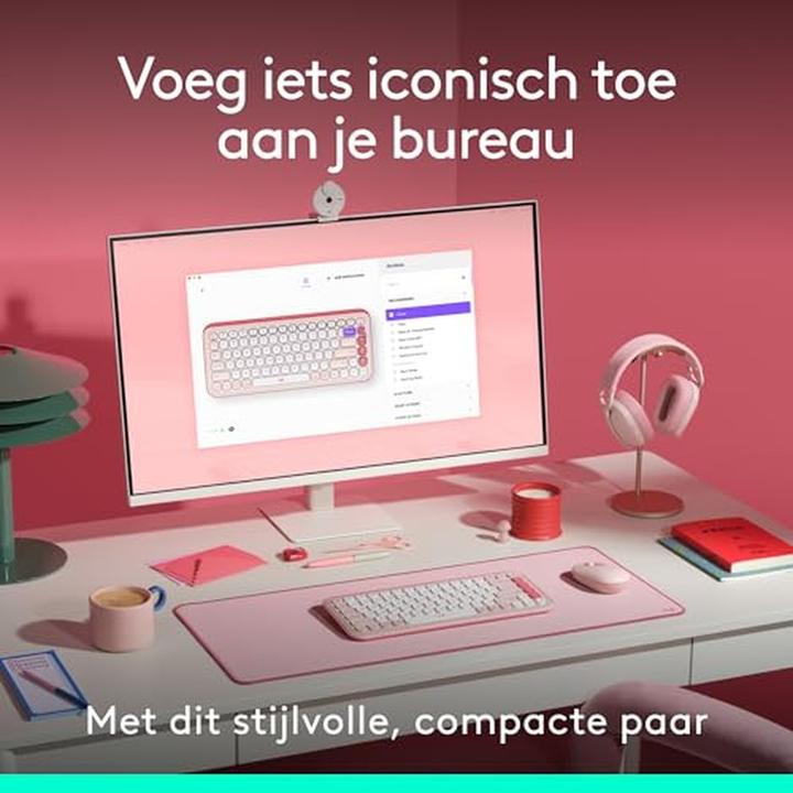 Actual product image Logitech Pop Icon Combo (Eng. Int., Wireless)