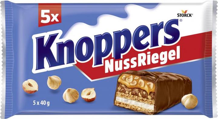 Actual product image Knoppers Nut bar (200 g)
