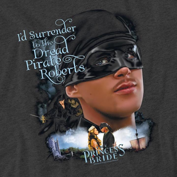 Produktbild The Princess Bride Surrender TShirt meliert (M)