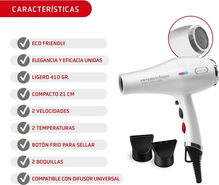 Actual product image Artero Inferno Light (2000 W)