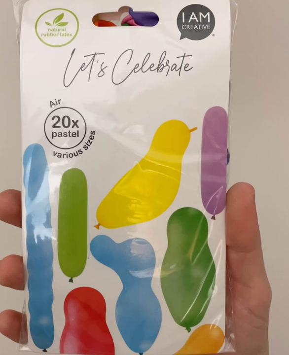 Produktbild I Am Creative Let’s Celebrate, Luftballone (20x)
