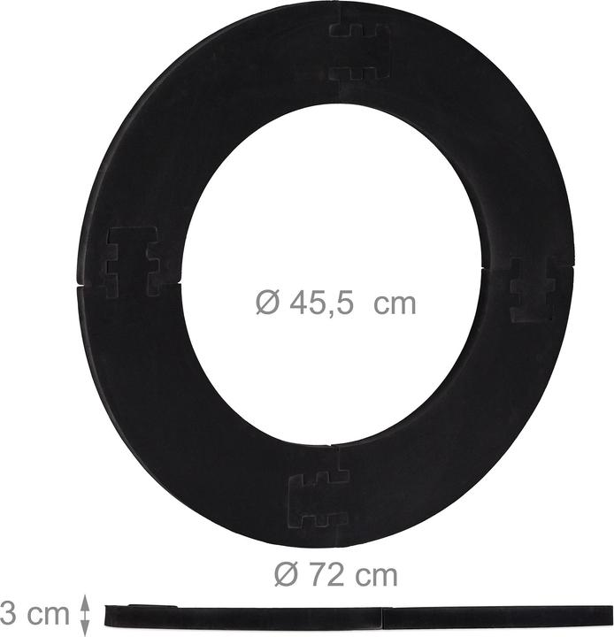 Actual product image Relaxdays Dartboard Surround "R7"""