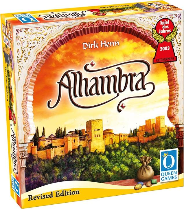 Produktbild Queen Games Alhambra (Deutsch, Englisch, Französisch, Italienisch, 2 - 6 Spieler)
