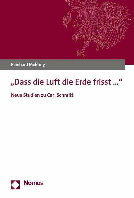 Actual product image Dass die Luft die Erde frisst...' (German, Reinhard Mehring, 2023)