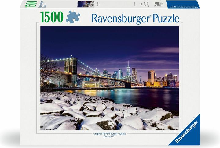 Immagine prodotto Ravensburger Inverno a New York (1500 pezzi)