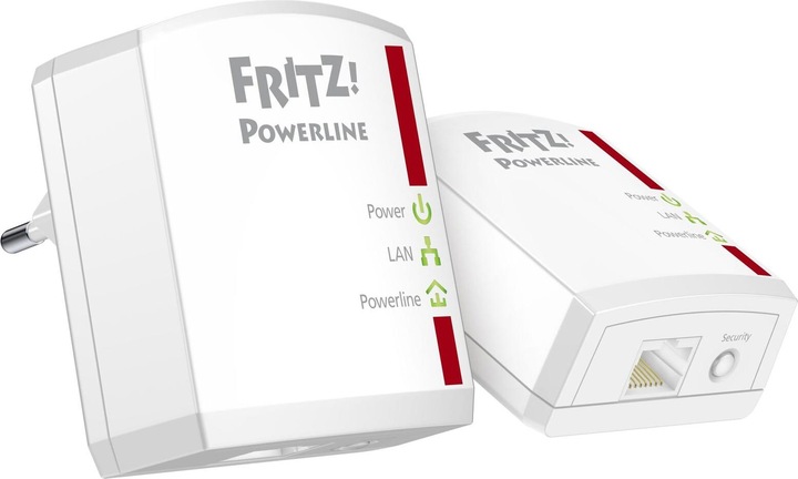 Produktbild AVM FRITZ!Powerline 510E Set, 2 Adapter (500 Mbit/s)