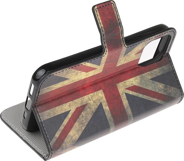 Actual product image Cover-Discount Xiaomi Mi 11 Lite - leather cover case UK flag (Xiaomi Mi 11 Lite)
